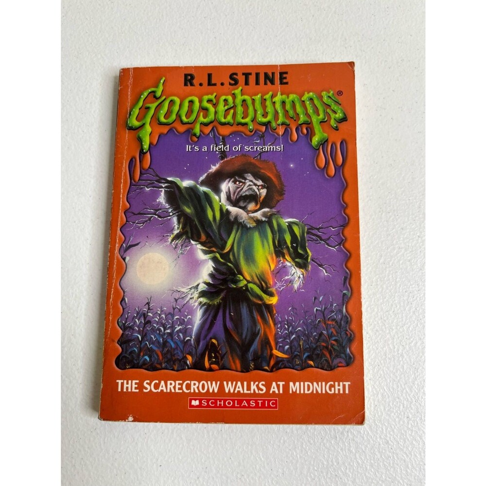 Goosebumps #20 The Scarecrow Walks At Midnight First Edition 1994 Paperback Book